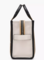 Bolso Tote medium piel color block camel